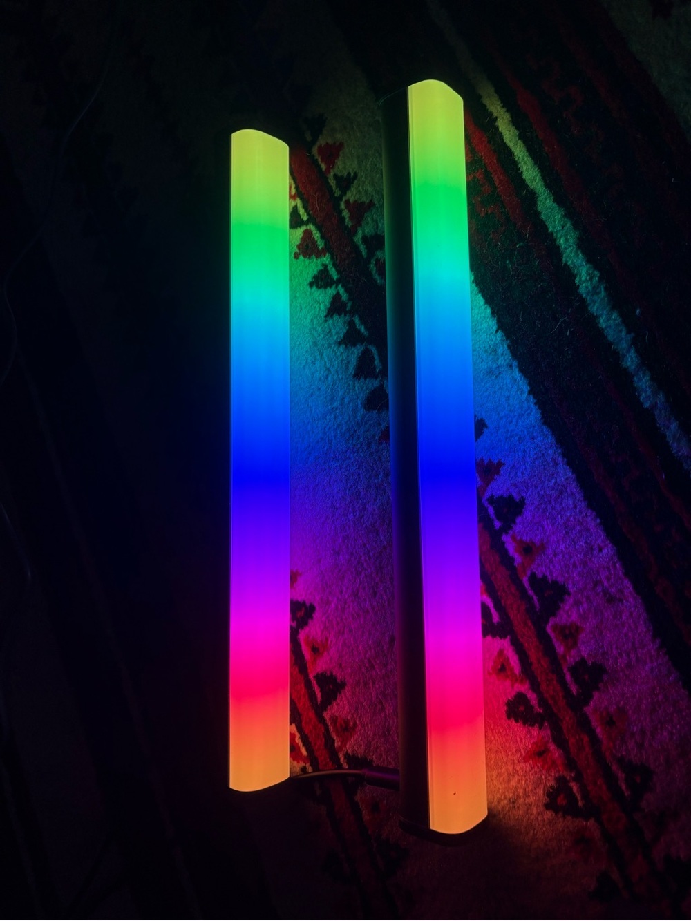 RGB LED Party Light Bars — Multicolor Neon Tubes